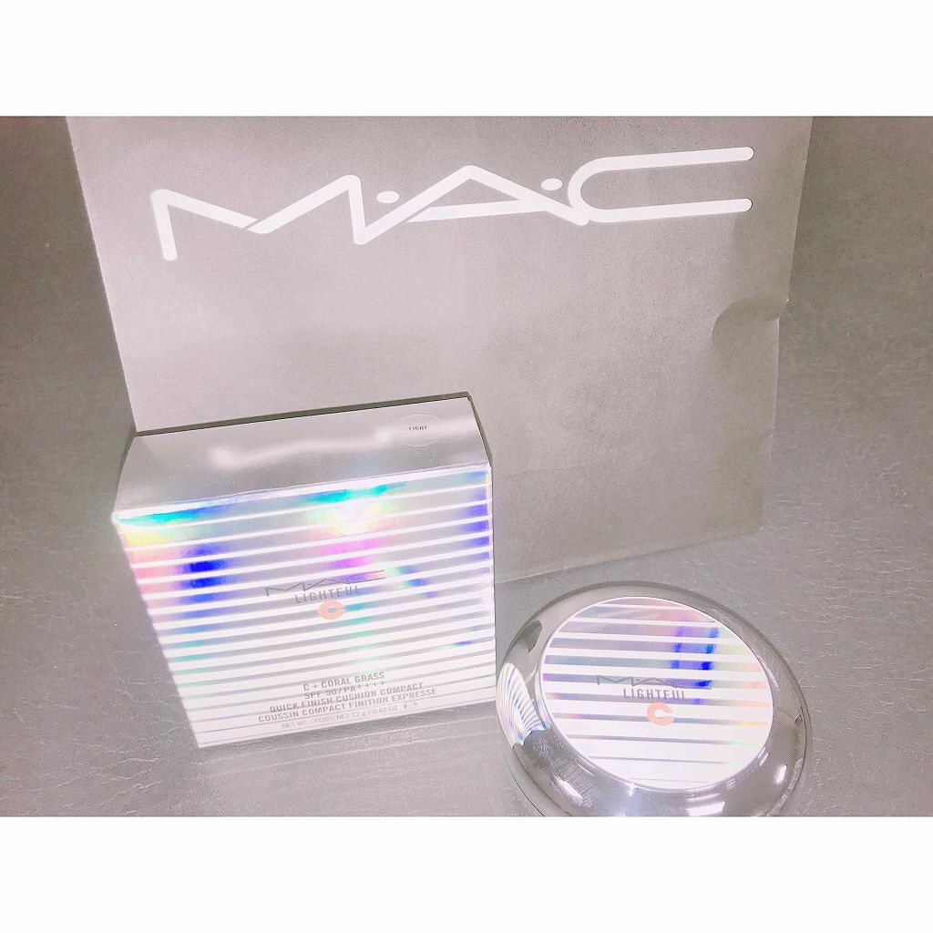 ライトフル C+ SPF 50 クイック フィニッシュ クッション コンパクト/M・A・C/クッションファンデーションを使ったクチコミ(1枚目)