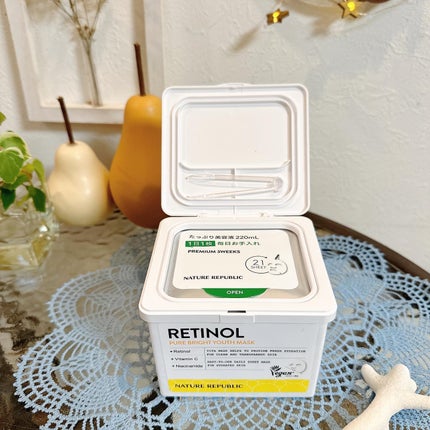 キューブマスク レチノール/ネイチャーリパブリック/シートマスク・パックを使ったクチコミ(2枚目)