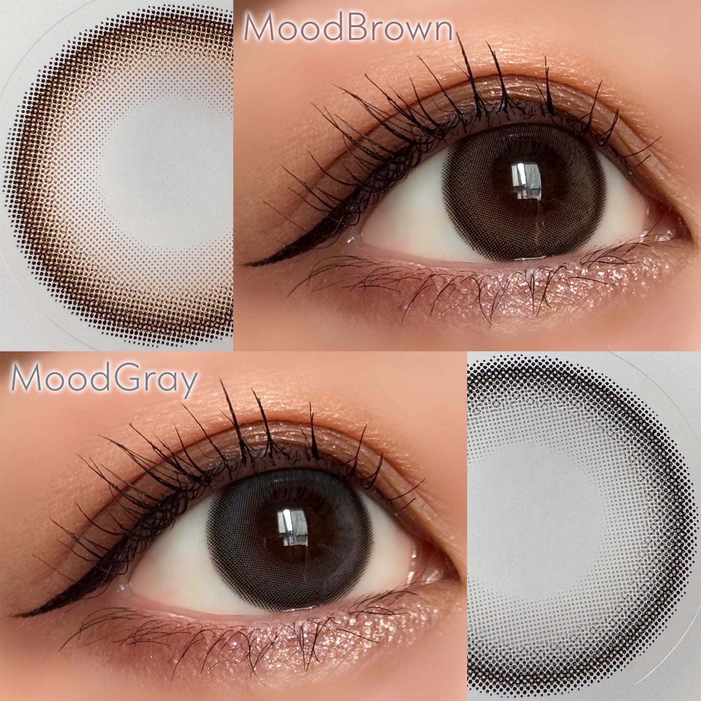 Moodnight 1day/OLENS/カラーコンタクトレンズを使ったクチコミ(2枚目)