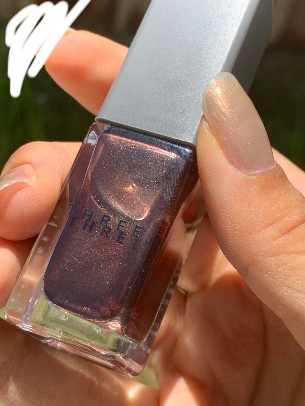 ネイルポリッシュ/THREE/マニキュアを使ったクチコミ(4枚目)