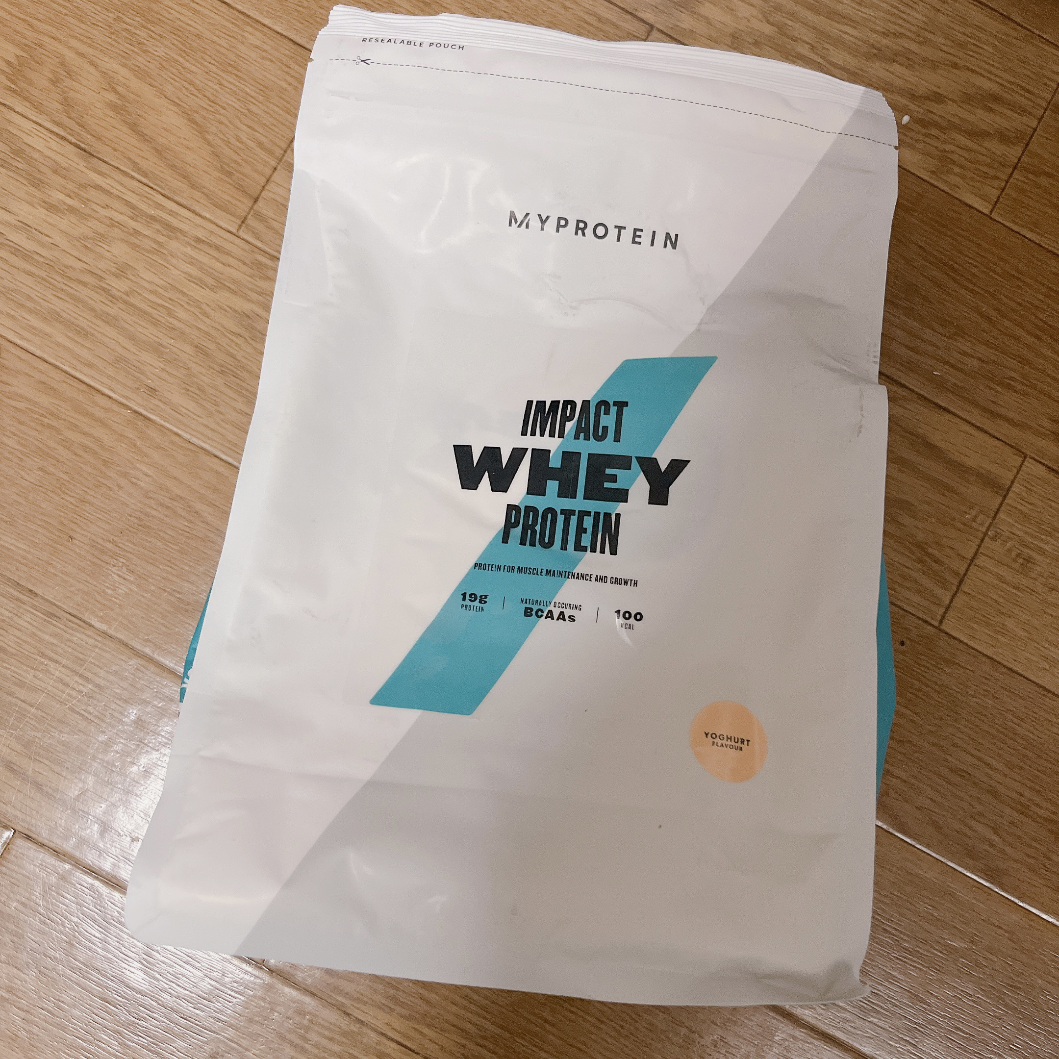 Impact ホエイ プロテイン/MYPROTEIN/ホエイプロテインを使ったクチコミ（1枚目）