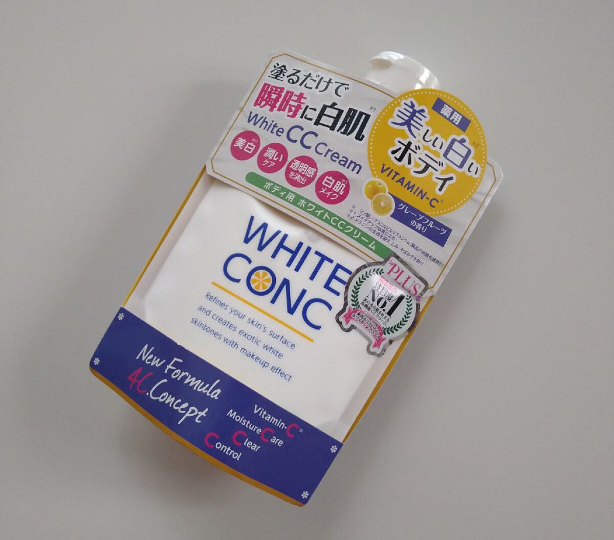薬用ホワイトコンク ホワイトニングCC CII/ホワイトコンク/ボディクリームを使ったクチコミ(1枚目)