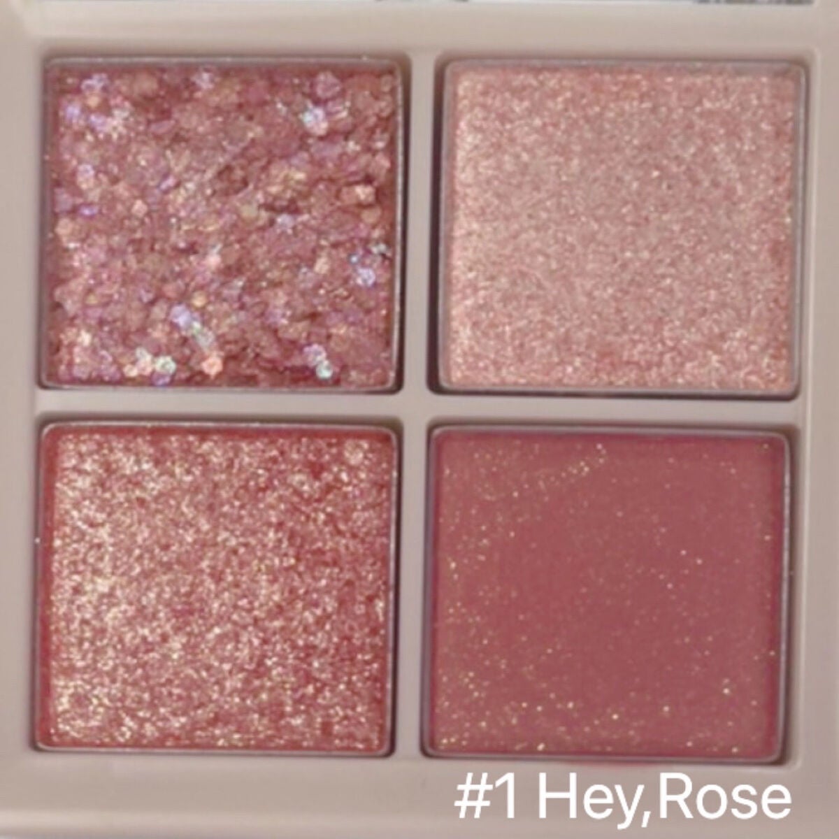 TWINKLE POP Pearl Flex Glitter Eye Palette/CLIO/アイシャドウパレットを使ったクチコミ(2枚目)