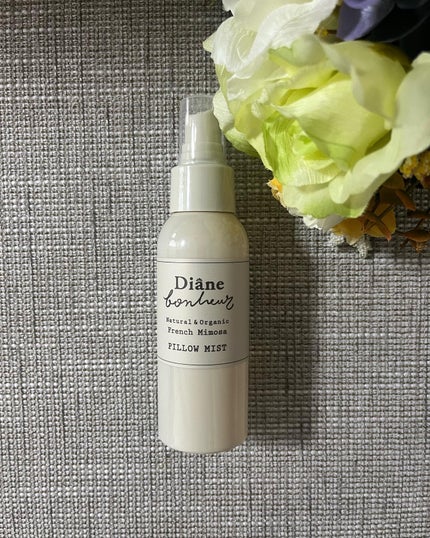 ボヌール おやすみピローミスト フレンチミモザの香り/ダイアン/ファブリックミストを使ったクチコミ(1枚目)