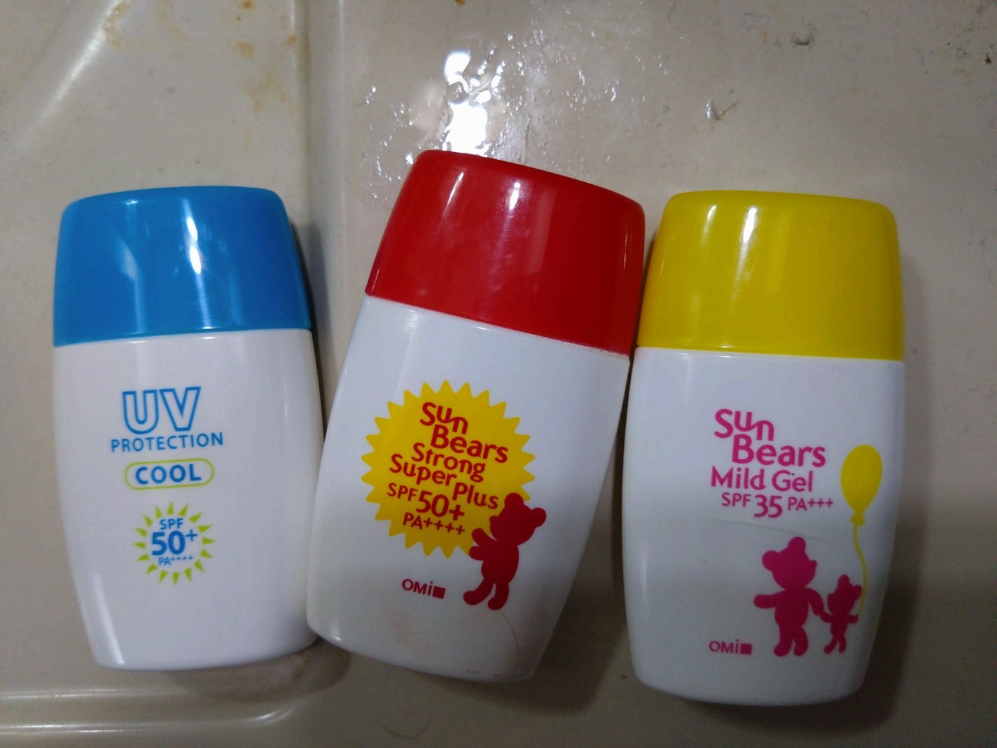 サンベアーズ マイルドジェル/メンターム/日焼け止めジェルを使ったクチコミ(1枚目)