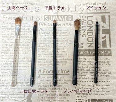 UR GLAM　EYESHADOW BRUSH C（アイシャドウブラシC）/U R GLAM/メイクブラシを使ったクチコミ（1枚目）