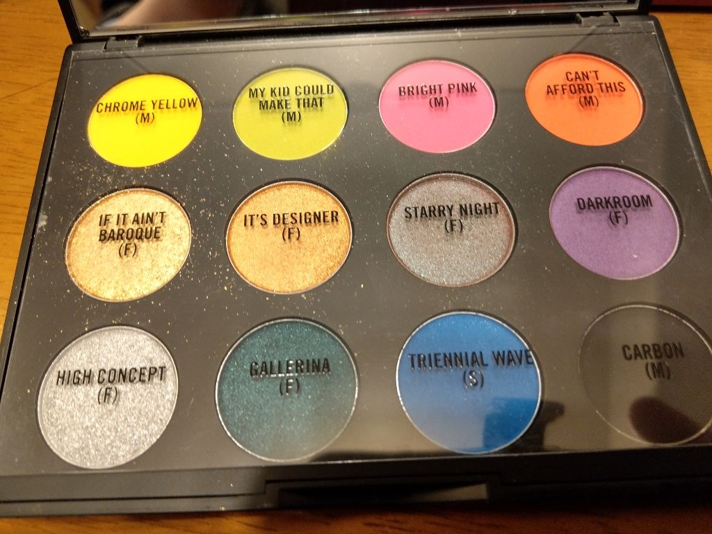 アート ライブラリー/M・A・C/アイシャドウパレットを使ったクチコミ（2枚目）