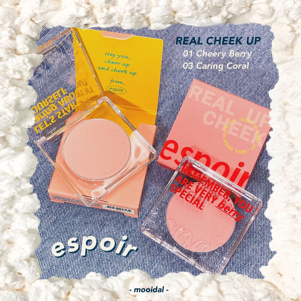 リアルチークアップ/espoir/パウダーチークを使ったクチコミ(2枚目)