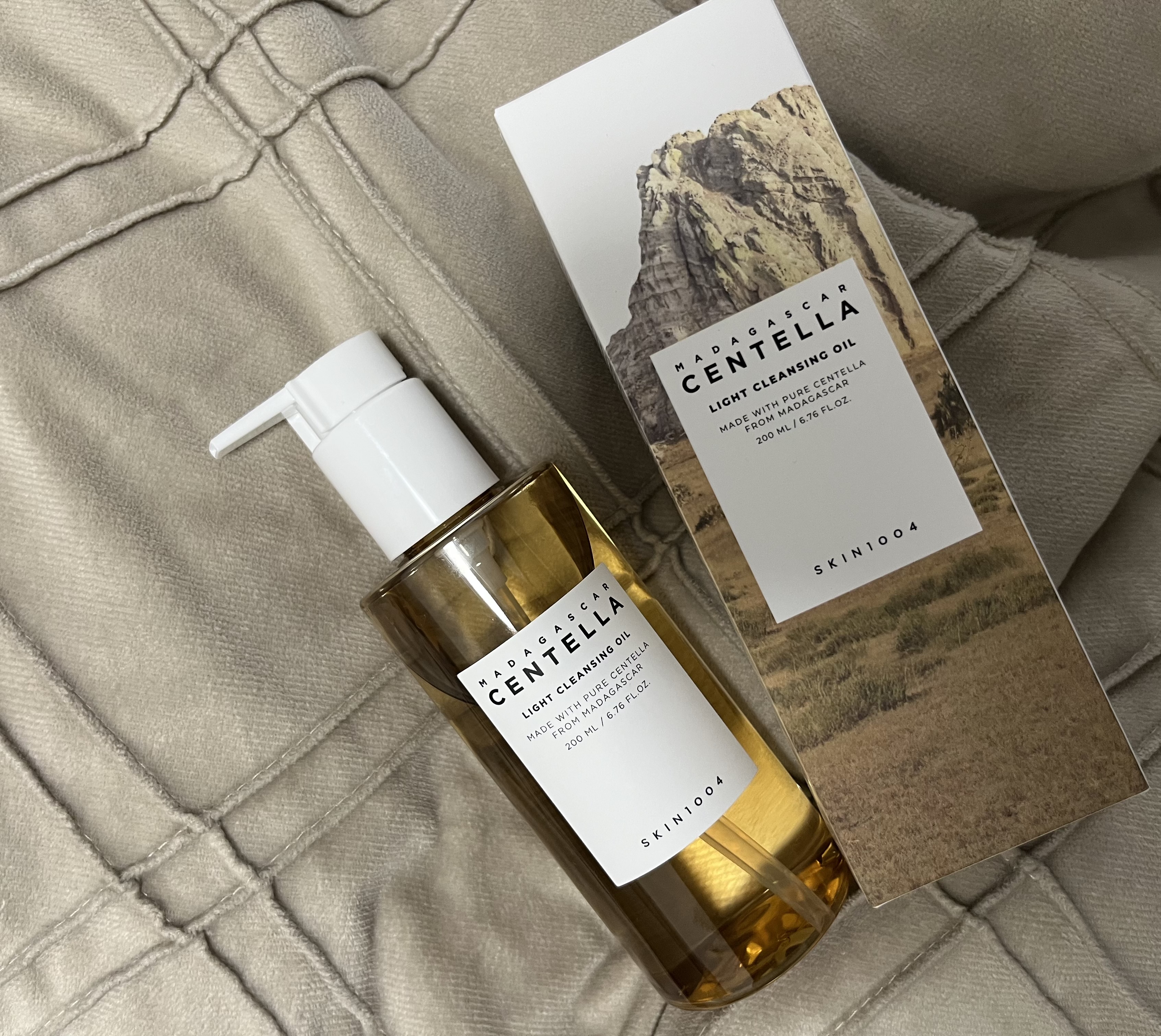 センテラ ライトクレンジングオイル/SKIN1004/オイルクレンジングを使ったクチコミ（1枚目）