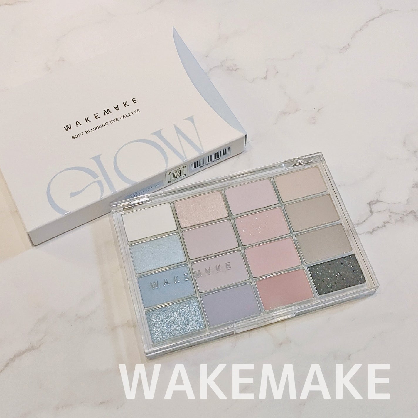 ソフトブラーリングアイパレット/wakemake/アイシャドウパレットを使ったクチコミ(6枚目)