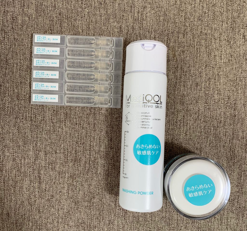 メディコル スキンウォーター 35/54/ナノエッグ/化粧水を使ったクチコミ(1枚目)