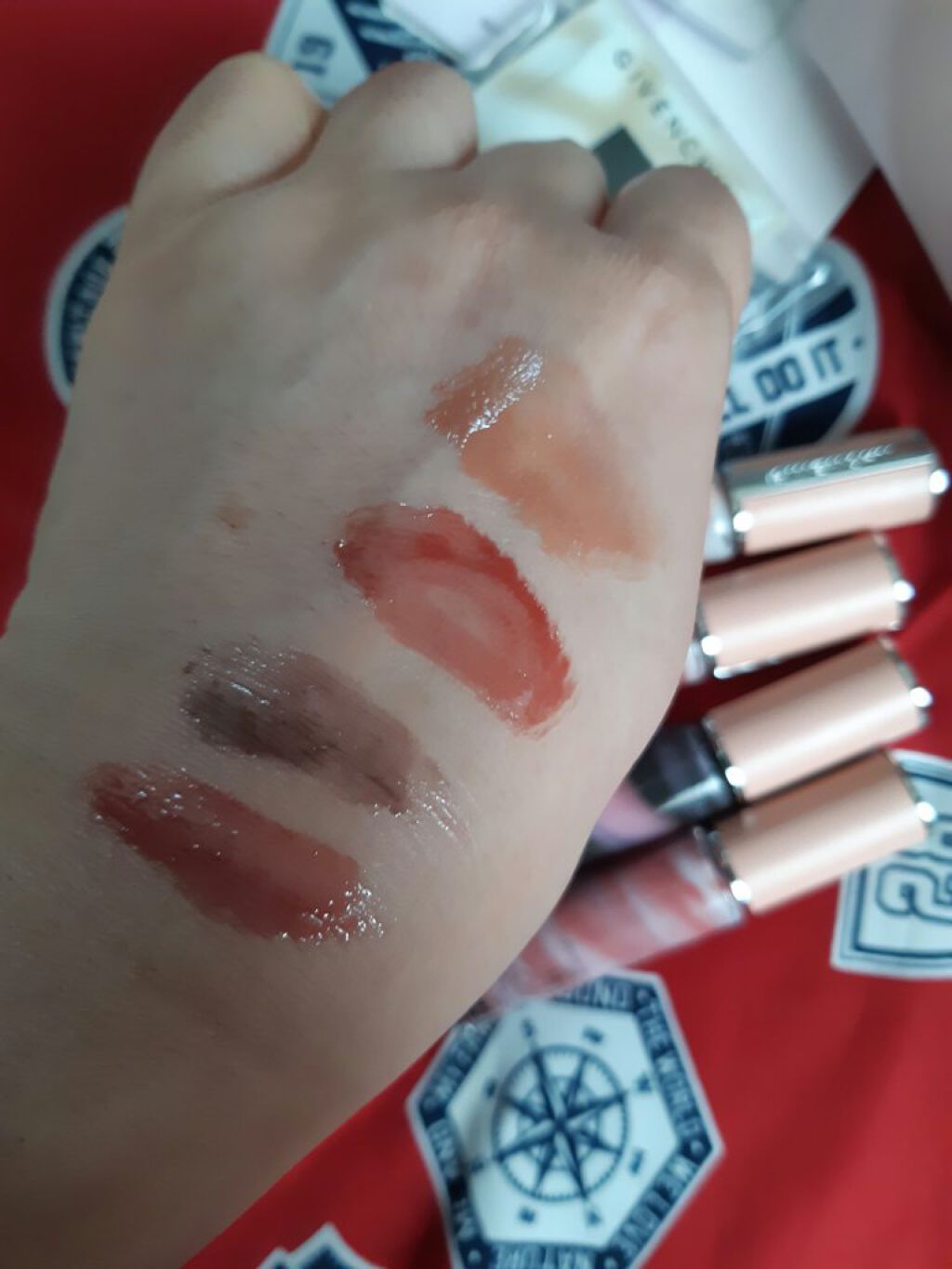 ローズ・パーフェクト・リキッド/GIVENCHY/口紅を使ったクチコミ(2枚目)