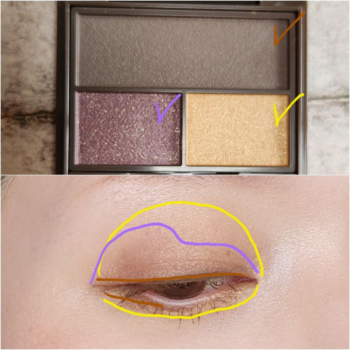 フーミー マルチアイブロウパウダー/WHOMEE/パウダーアイブロウを使ったクチコミ(5枚目)