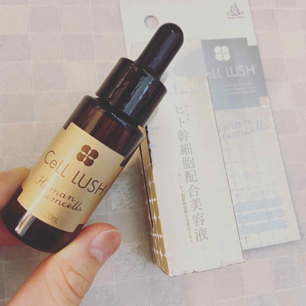 ヒト幹細胞配合美容液/セルラッシュ/美容液を使ったクチコミ(1枚目)