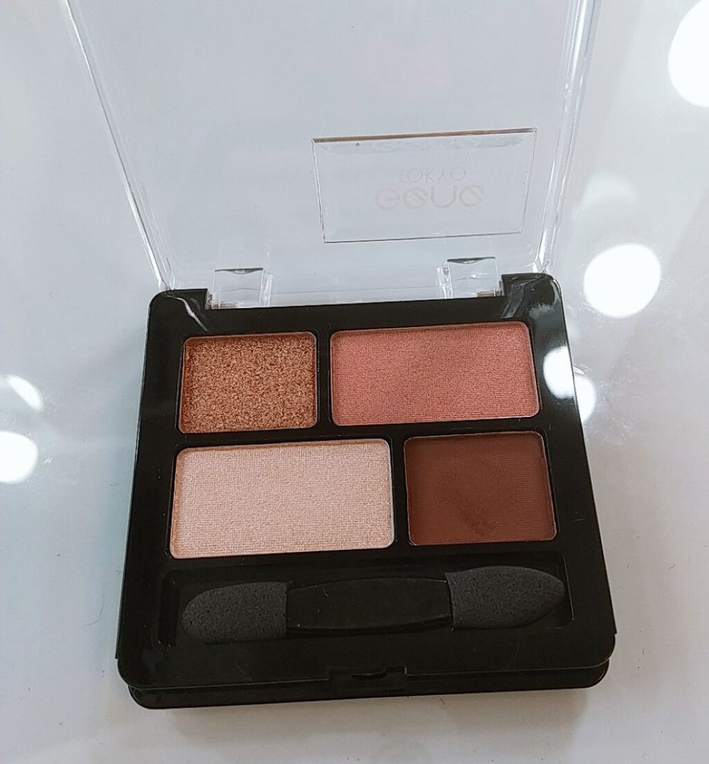 リラクシーアイシャドウ/GENE TOKYO/アイシャドウパレットを使ったクチコミ(2枚目)