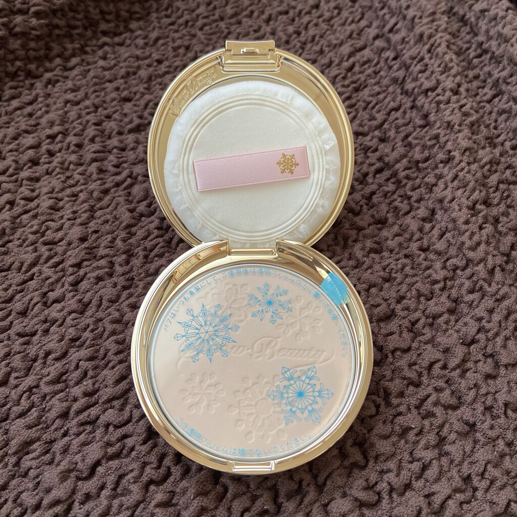 スノービューティー ホワイトニング スキンケアパウダーP2021		/スノービューティー/プレストパウダーを使ったクチコミ（3枚目）