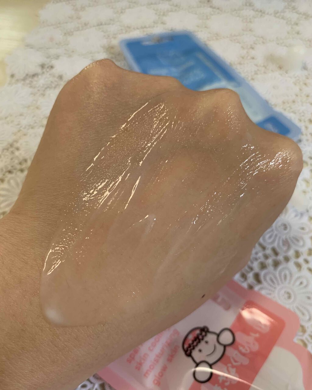 マジックバブルエッセンスパック(ピンク) /BAKER7/洗い流すパック・マスクを使ったクチコミ(3枚目)