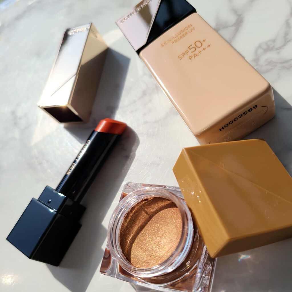 スキンシンクロルージュ/コフレドール/口紅を使ったクチコミ（1枚目）