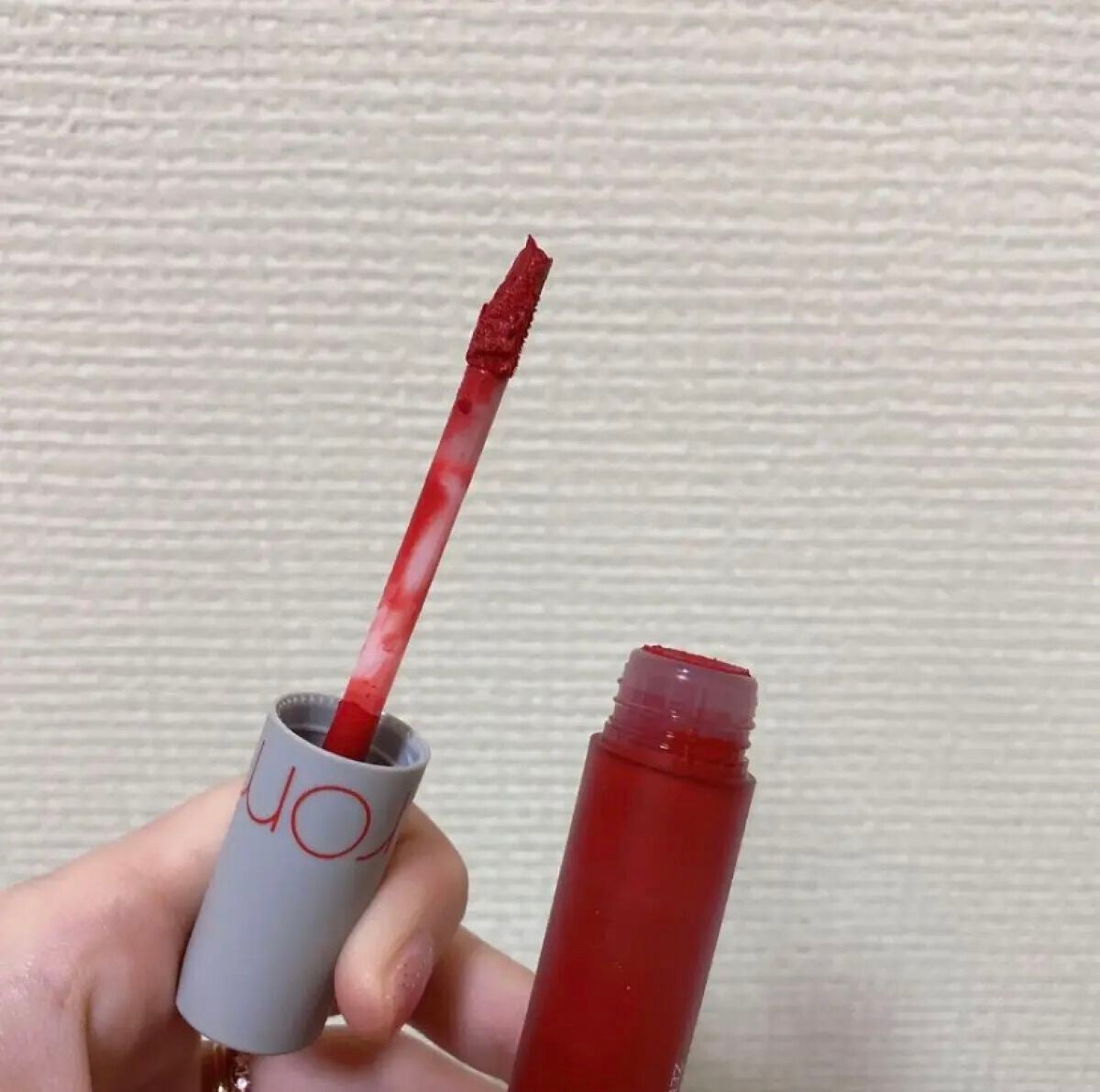 ゼロベルベットティント/rom&nd/リップティントを使ったクチコミ(2枚目)