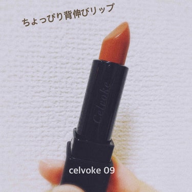 ディグニファイド リップス/Celvoke/口紅を使ったクチコミ（1枚目）