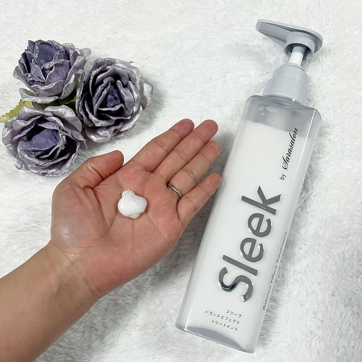バランスエフェクトシャンプー／トリートメント/スリーク by サラサロン/市販シャンプーを使ったクチコミ（3枚目）