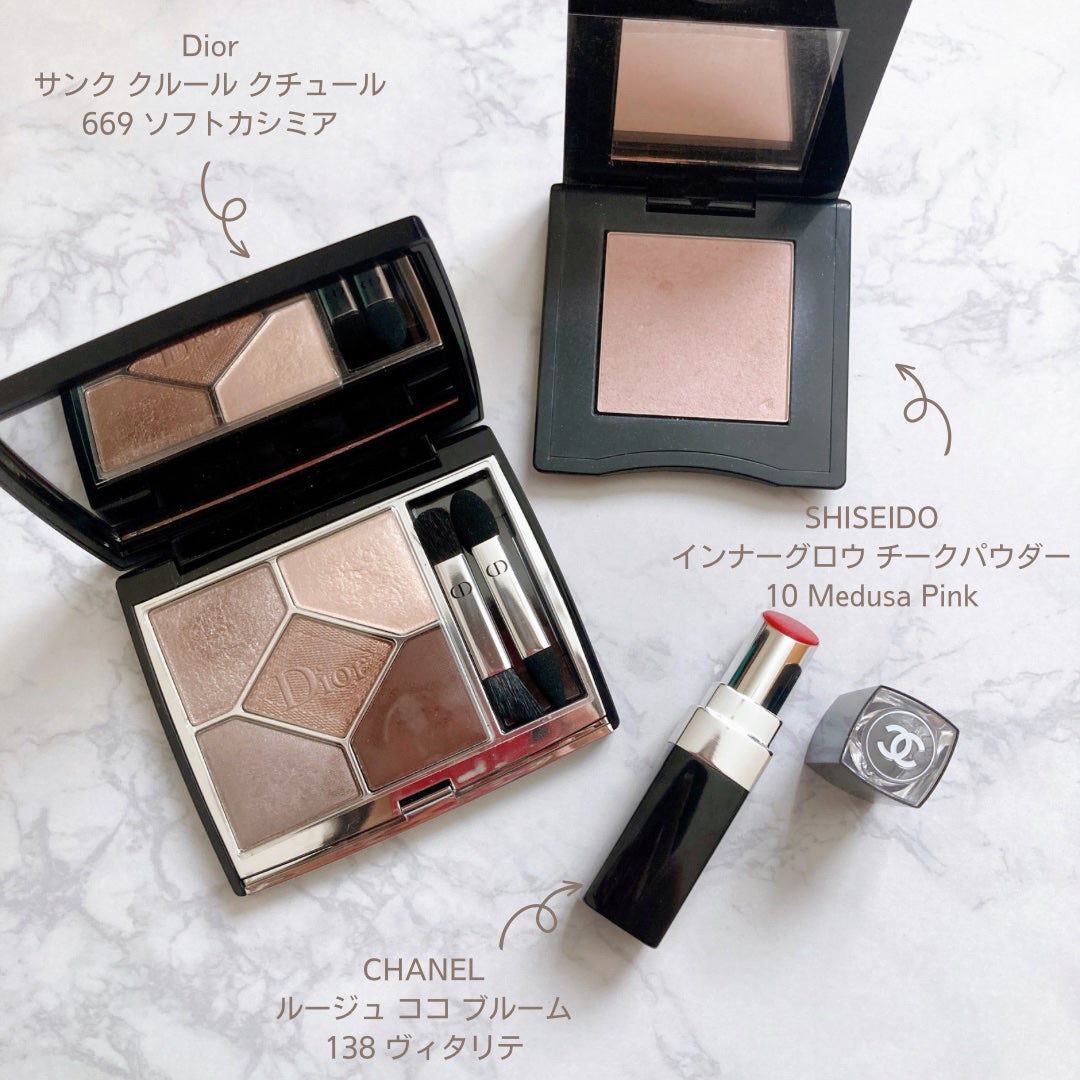 インナーグロウ チークパウダー/SHISEIDO/パウダーチークを使ったクチコミ(2枚目)