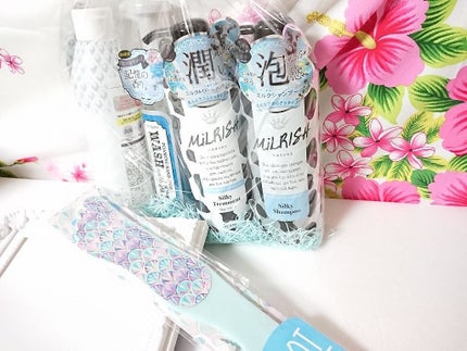 ミルリッシュ シルキーシャンプー/トリートメント/5LANC/市販シャンプーを使ったクチコミ(2枚目)