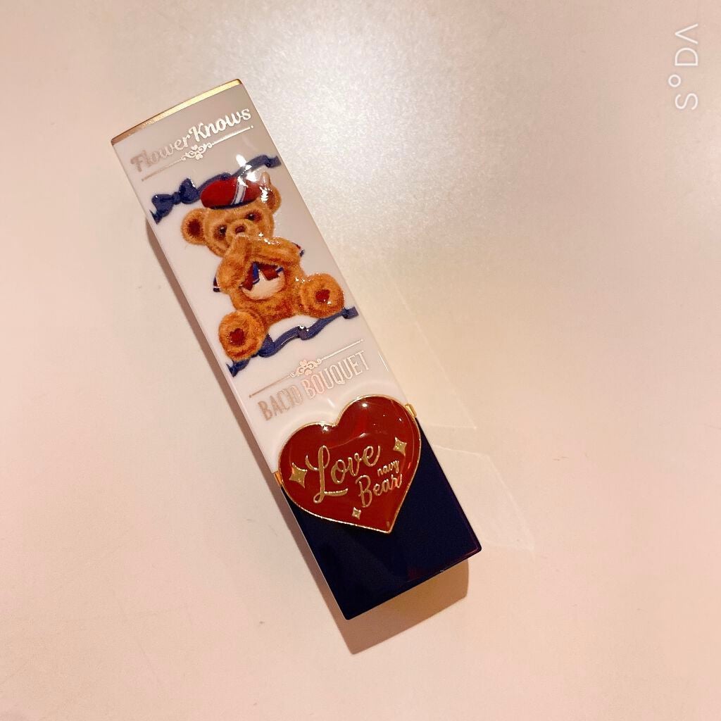 Love Bear マットリップスティック/FlowerKnows/口紅を使ったクチコミ(2枚目)