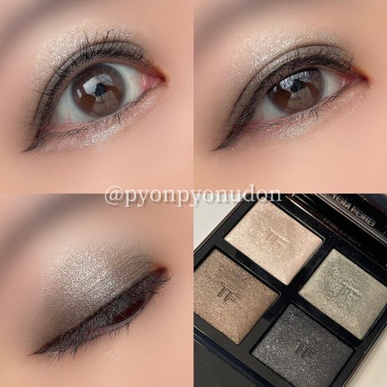 アイ カラー クォード 05A ダブル インデムニティー/TOM FORD BEAUTY/アイシャドウパレットを使ったクチコミ(1枚目)