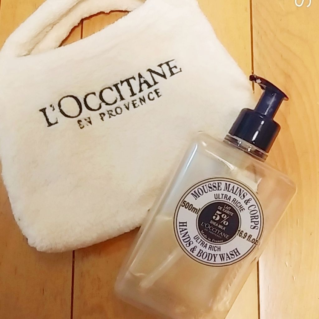 リッチハンド&ボディウォッシュ/L'OCCITANE/ボディソープを使ったクチコミ（1枚目）