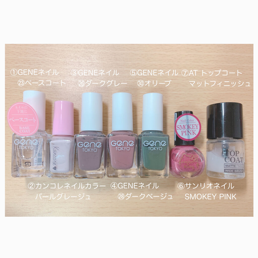 AT トップコート マットフィニッシュ/Art Collection/ネイルトップコートを使ったクチコミ（3枚目）