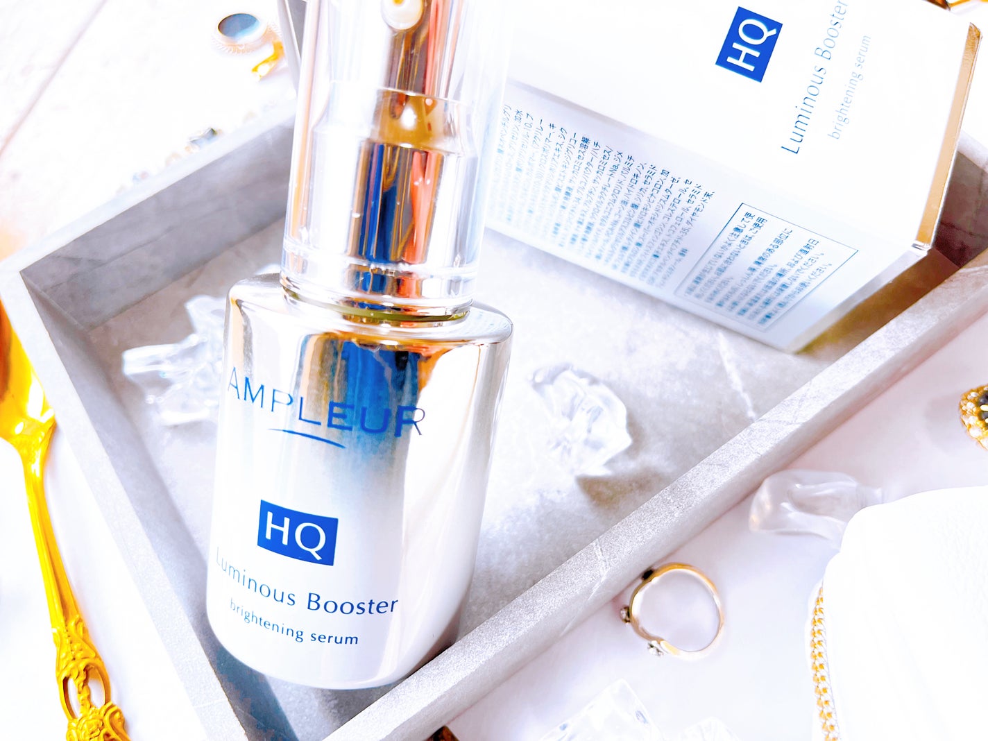 ルミナスHQブースター/アンプルール/ブースター・導入液を使ったクチコミ(1枚目)