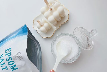 Epsom Salt (エプソムソルト) 国産(岡山県産)/EARTH CONSCIOUS (アースコンシャス)/無機塩系入浴剤を使ったクチコミ(3枚目)