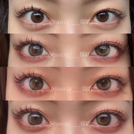 メランジェ+シュエット ナイトニュイ/MELANGE BY MAGICCOLOR/カラーコンタクトレンズを使ったクチコミ(5枚目)