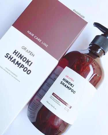 GRAFEN  HINOKI SHAMPOOのクチコミ「▶︎GRAFEN / 그라펜
▶︎HINOKI SHAMPOO

@grafen.offici.....」（2枚目）