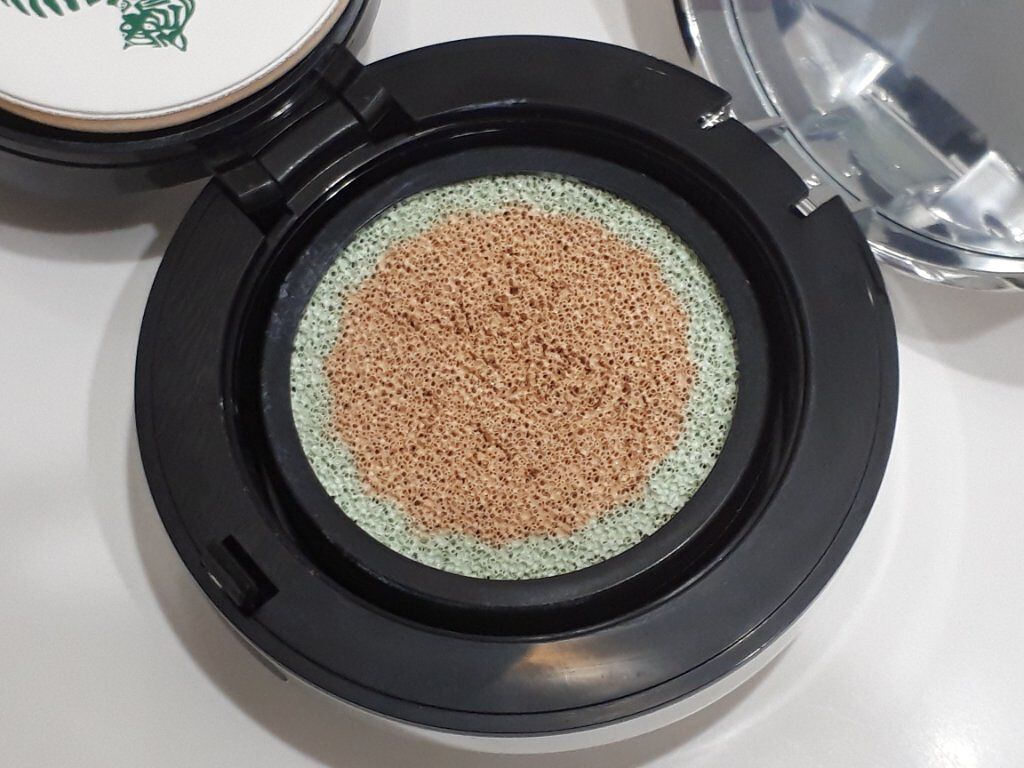 CICAレッドネスカバークッション/VT/クッションファンデーションを使ったクチコミ（2枚目）