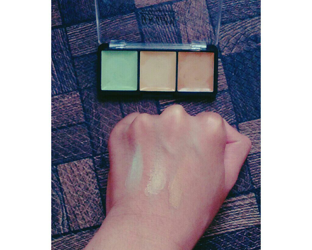 UR GLAM CONCEALER PALETTE/U R GLAM/パレットコンシーラーを使ったクチコミ(2枚目)