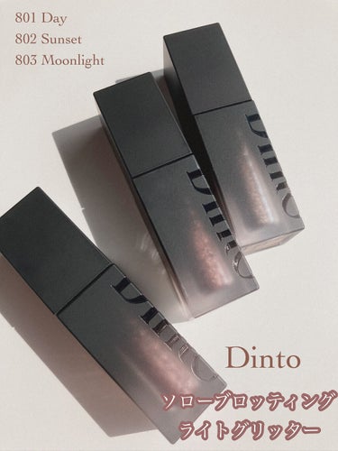 Dinto フローティングライトグリッターのクチコミ「〘 物語を瞼に 〙



湖面にきらめく光を時間で表現したパウダータイプのグリッター。


ま.....」（2枚目）