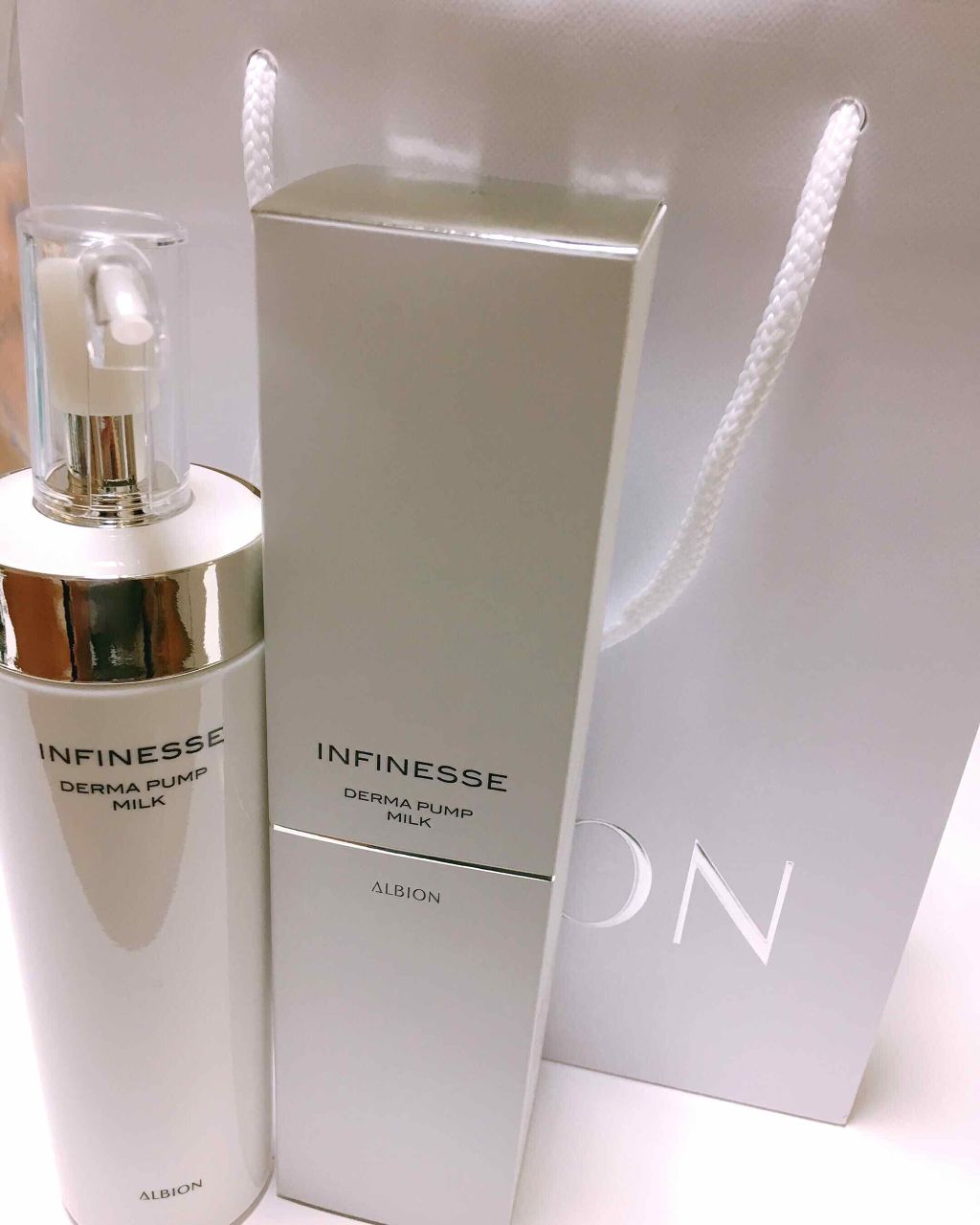 アンフィネス ダーマ パンプ ミルク/ALBION/乳液を使ったクチコミ（1枚目）
