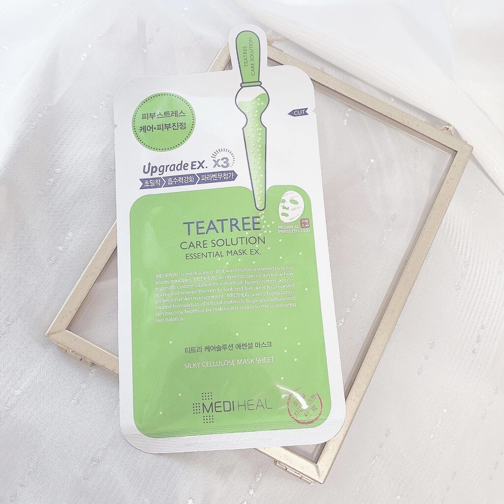 ティーツリーケア ソリューション エッセンシャルマスクEX/MEDIHEAL/シートマスク・パックを使ったクチコミ（1枚目）