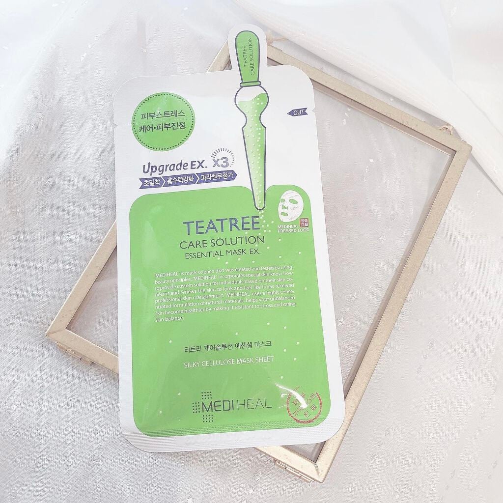 ティーツリーケア ソリューション エッセンシャルマスクEX/MEDIHEAL/シートマスク・パックを使ったクチコミ(1枚目)
