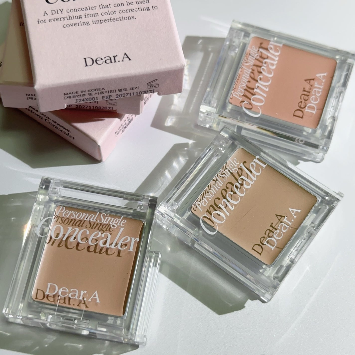 六花 on LIPS 「Dear.Aの新作DIYコンシーラー肌悩みに合わせて必要なカラ..」(5枚目)