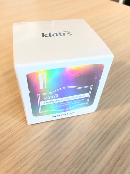 フレッシュリージュースドビタミンEマスク(90g)/Klairs/フェイスクリームを使ったクチコミ(1枚目)