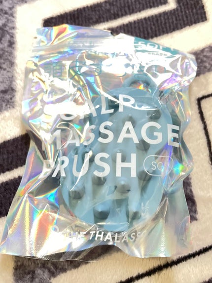 スパ やみつき 頭皮マッサージブラシ ソフト/エイトザタラソ/スカルプブラシを使ったクチコミ(1枚目)