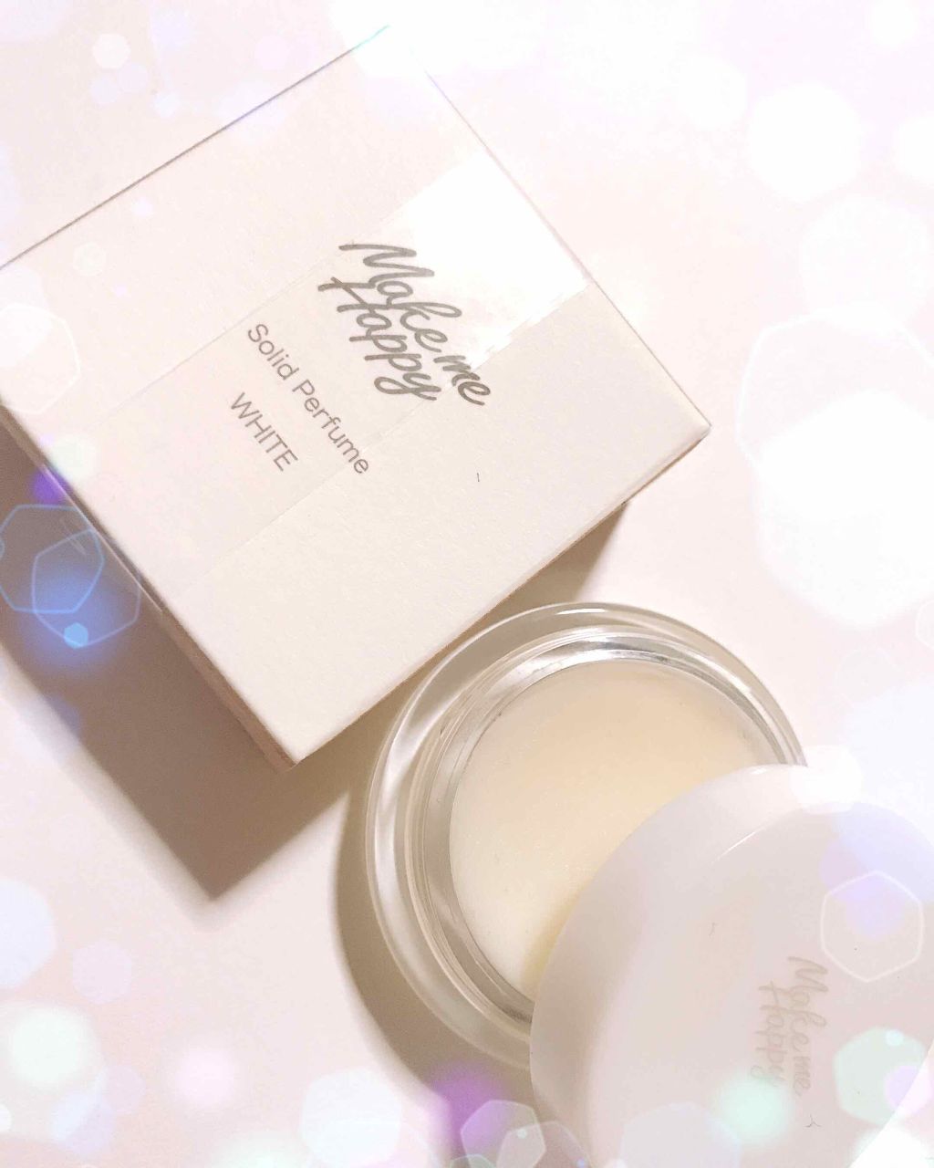 メイクミーハッピー ソリッドパフューム WHITE/キャンメイク/練り香水を使ったクチコミ(2枚目)