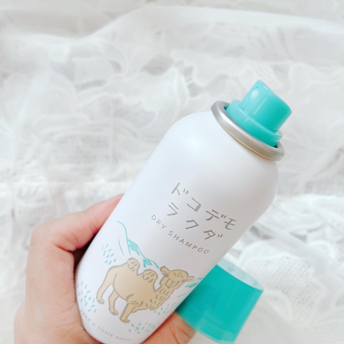 ドライシャンプー/ドコデモラクダ/ヘアミストを使ったクチコミ（2枚目）