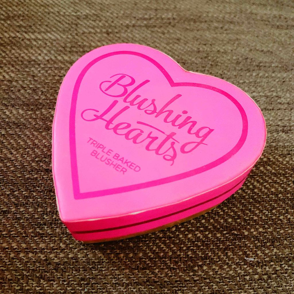 ブラッシング ハート/MAKEUP REVOLUTION/パウダーチークを使ったクチコミ(1枚目)