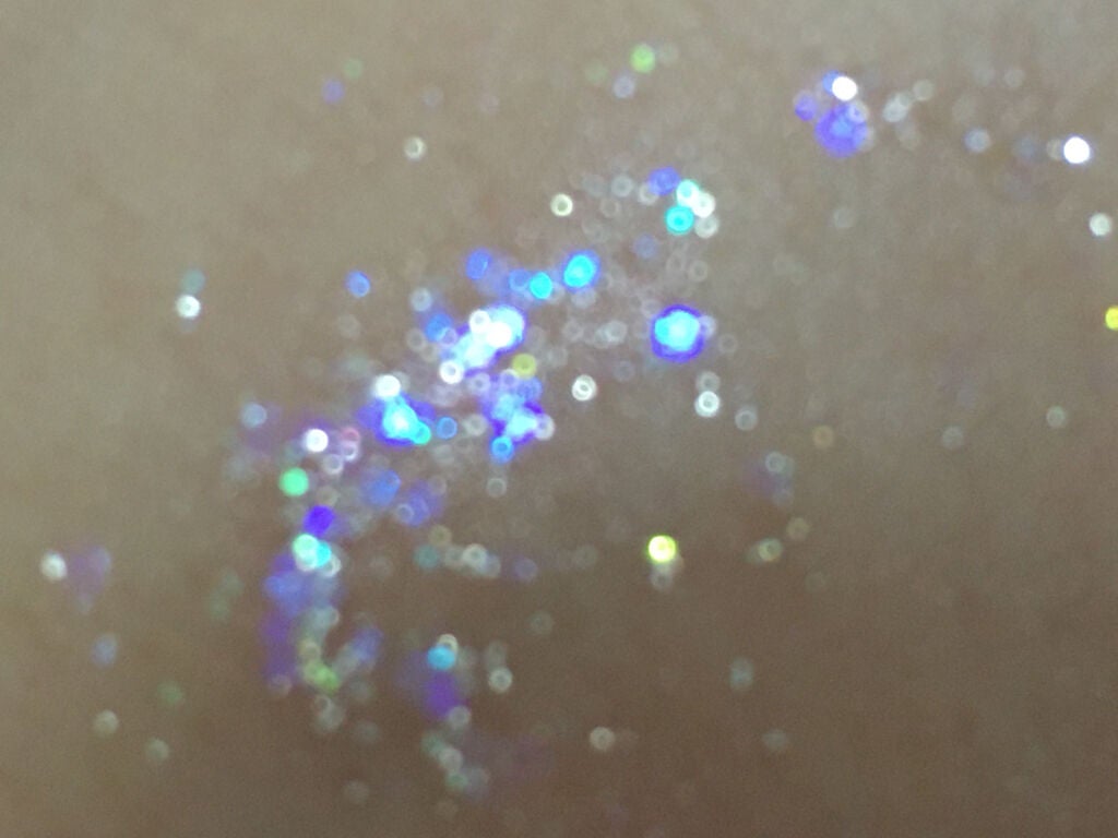 ゲットルーズグリッタージェル/unleashia/グリッターを使ったクチコミ(4枚目)