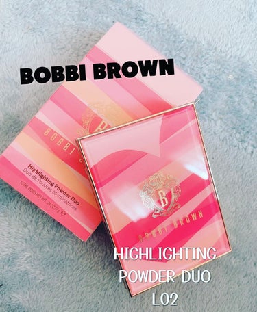 ハイライティング パウダー デュオ(LOVES RADIANCE COLLECTION)/BOBBI BROWN/ハイライトを使ったクチコミ（1枚目）