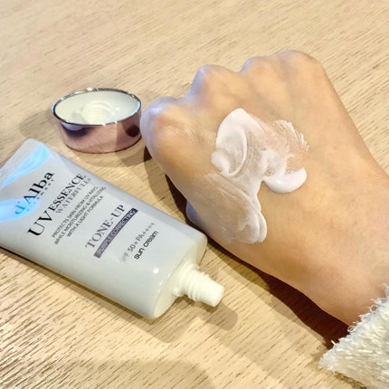 ダルバ ウォータフル トーンアップ サンクリーム(パープル)/ダルバ/日焼け止めクリームを使ったクチコミ(5枚目)